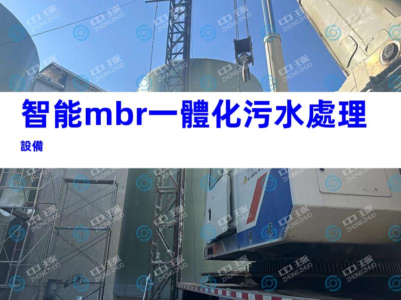 智能mbr一體化污水處理設備