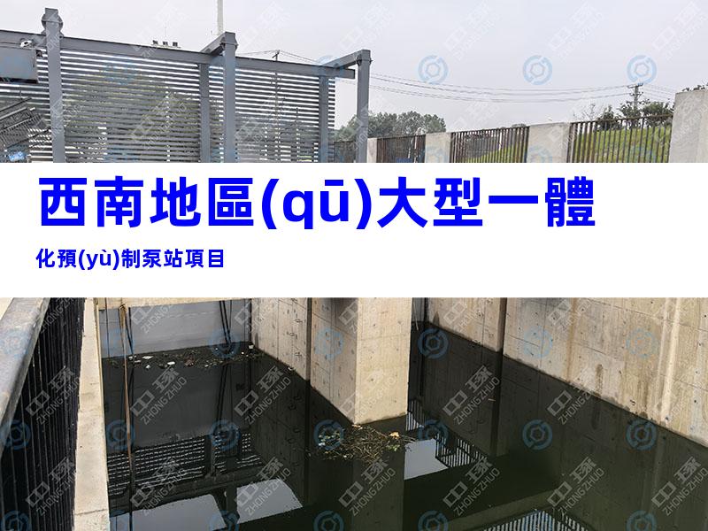 西南地區(qū)大型一體化預(yù)制泵站項目