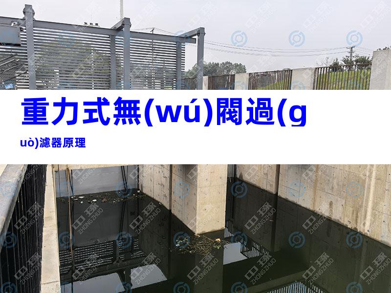 重力式無(wú)閥過(guò)濾器原理